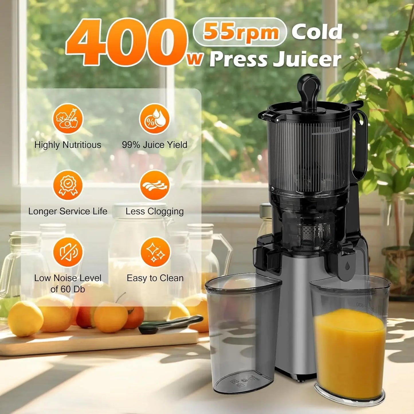 BlendJoy Power Press Juicer